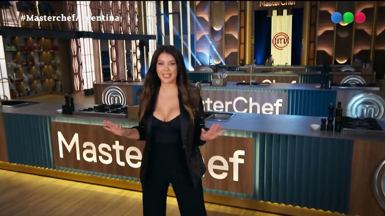 Wanda Nara al frente de MasterChef volvió a liderar el rating Foto: Captura TV