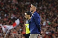 Martín Demichelis y su reflexión sobre los árbitros ante Independiente. Foto: Fabián Salamone / MDZ Martín Demichelis y su reflexión sobre los árbitros ante Independiente. Foto: Fabián Salamone / MDZ