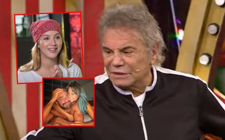 Indignado El conductor cuestionó a Vigna.