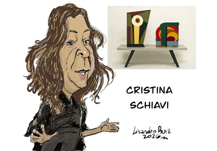 Cristina Schiavi, arte y miarda.