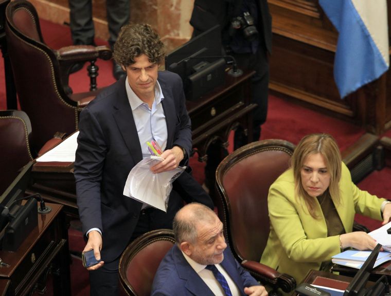 Martín Lousteau salió en defensa de los cuatro periodistas cuestionados por Javier Milei. Foto: Noticias Argentinas