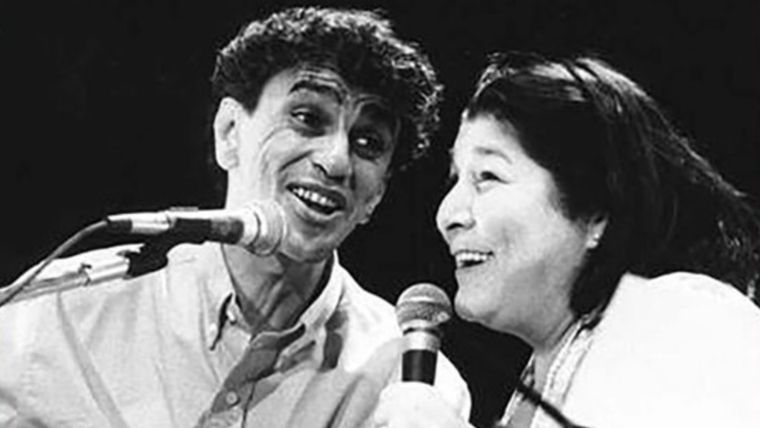 Caetano y Mercedes, dos históricos que sonaban en una casita en Suecia. Foto: DV