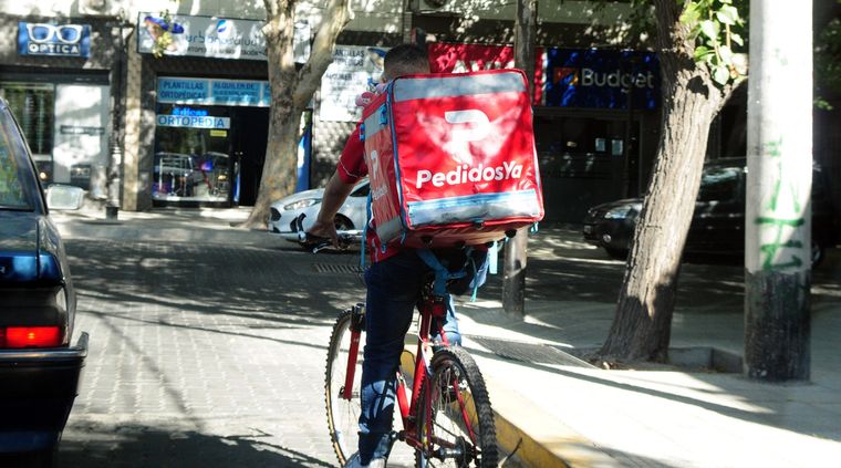 Delivery Pedidos Ya Foto: ALF PONCE / MDZ