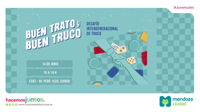 La Ciudad organiza una jornada de truco para fortalecer el respeto entre generaciones, en el marco del Día Mundial contra el maltrato a la vejez. La Ciudad organiza una jornada de truco para fortalecer el respeto entre generaciones, en el marco del Día Mundial contra el maltrato a la vejez.