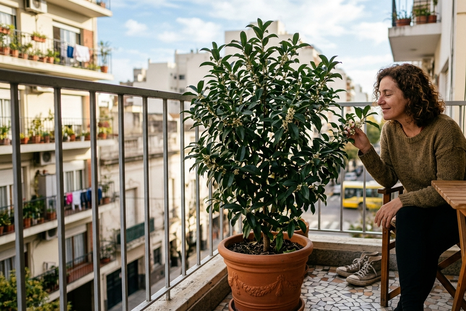 El árbol que aromatiza. Fuente: IA Gemini. El árbol que aromatiza. Fuente: IA Gemini.