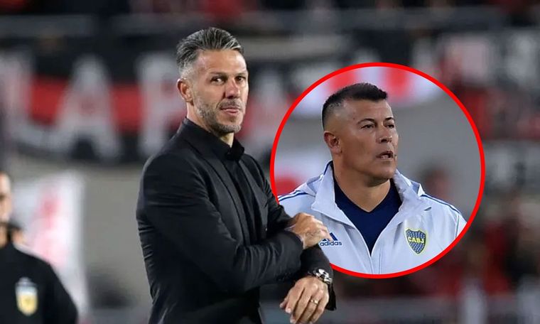 Demichelis elogió a su colega de Boca, Jorge Almirón.