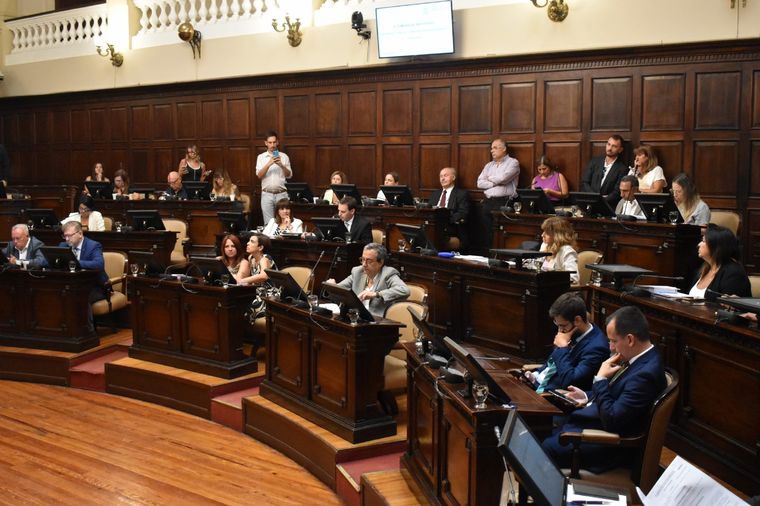 Los Diputados en sesión Foto: Prensa Legislatura de Mendoza Los Diputados en sesión Foto: Prensa Legislatura de Mendoza