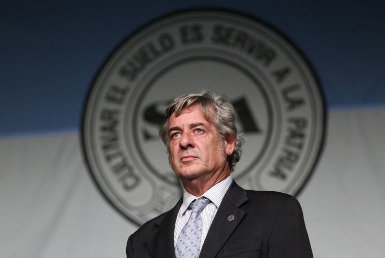 Nicolás Pino, presidente de la Sociedad Rural. 