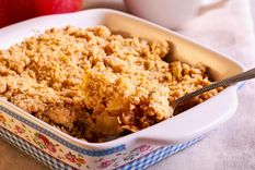 Apple crumble con avena: el postre perfecto ¡y saludable! para combatir el invierno