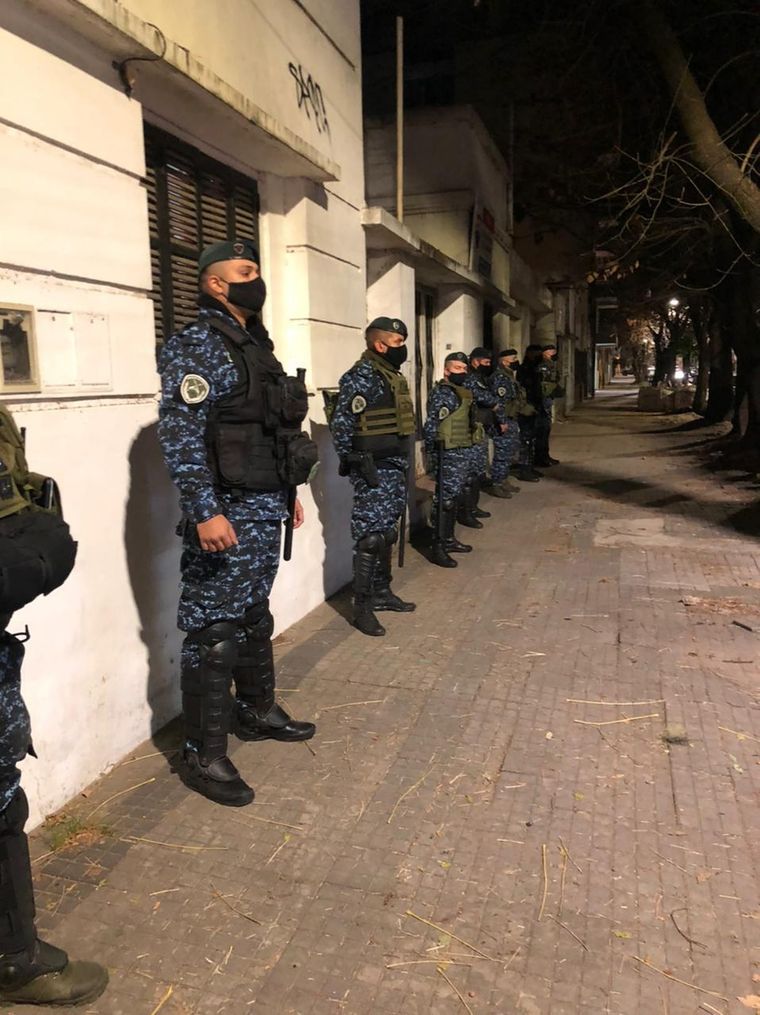 Uno de los operativos que se realizaron en las últimas horas. Foto: @AugustoTelias