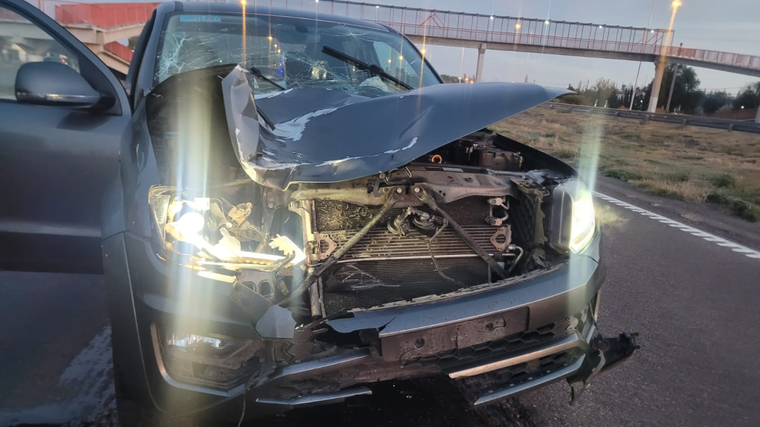 El hombre murió instantaneamente producto del siniestro vial.