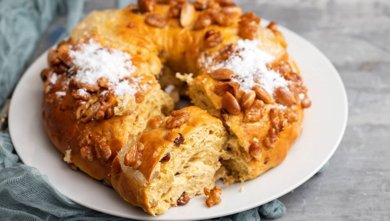 Cómo cocinar una exquisita rosca de hojaldre (Shutterstock).