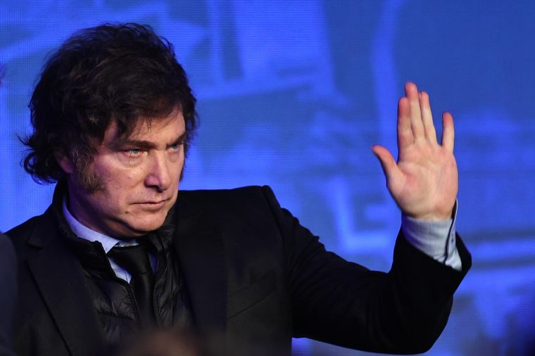 Javier Milei sigue teniendo una imagen negativa también consolidada. Foto: EFE