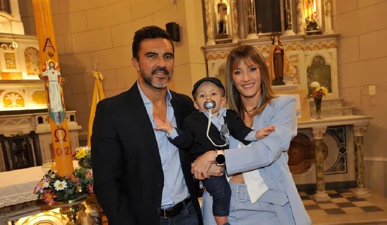 El hijo de Mica Viciconte y Fabián Cubero cumplió un año