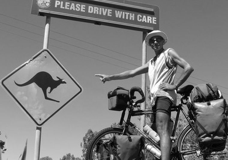 Daniel, en su paso por Australia.