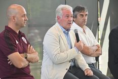 El vice del Millonario visitó España. Foto: River Plate