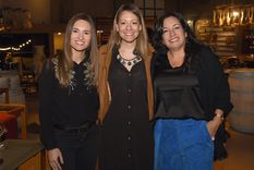 Vanesa Tornaghi, Giovanna Yannelli y Viviana Valverde. Foto: Gentileza