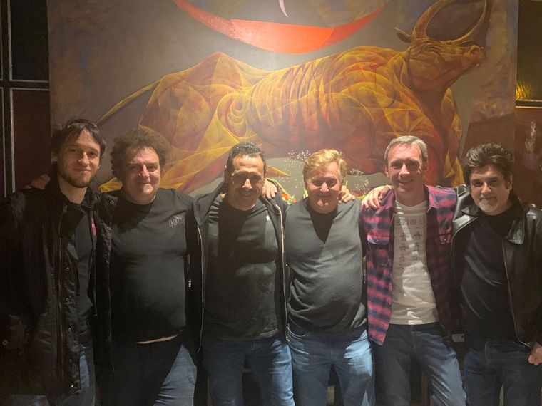 Alejandro Vigil recibió en Chachingo al ya mítico grupo. Foto: Gentileza