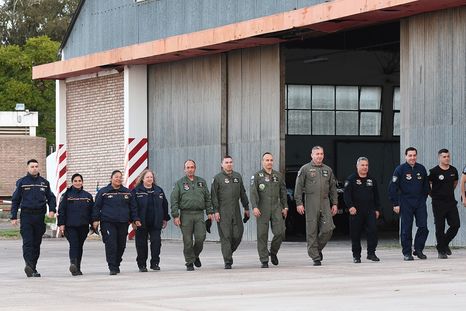 El Cuerpo de Aviación Policial en la Base Cóndor Foto: Marcos Garcia/MDZ El Cuerpo de Aviación Policial en la Base Cóndor Foto: Marcos Garcia/MDZ