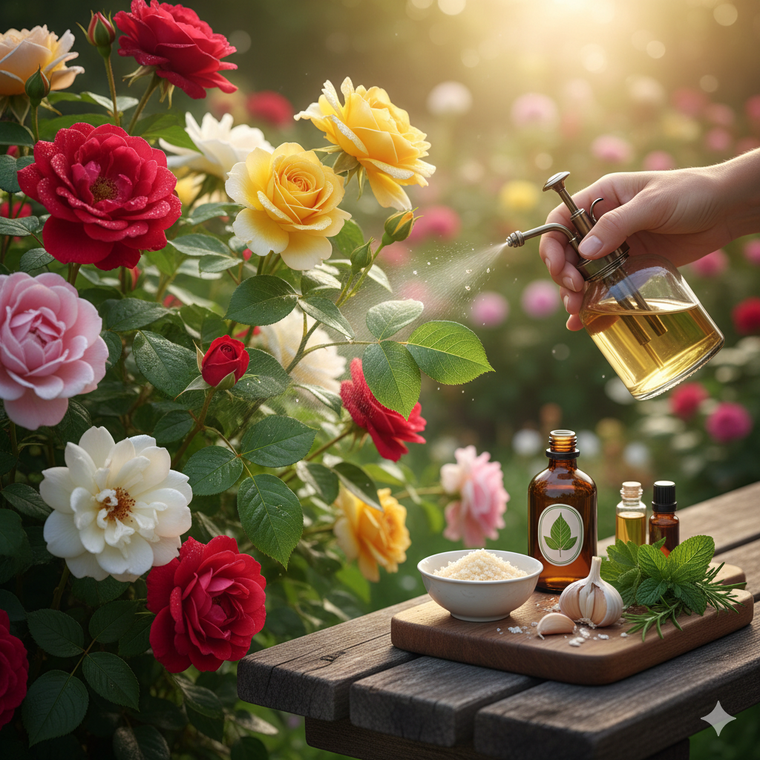 Jardinería. Las rosas estarán radiantes. Fuente: IA Gemini. Jardinería. Las rosas estarán radiantes. Fuente: IA Gemini.