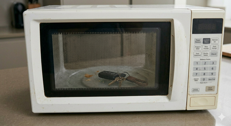 El truco para protegerse contra robos. El truco para protegerse contra robos. 