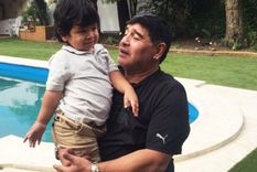 Dieguito Fernando y Diego Maradona