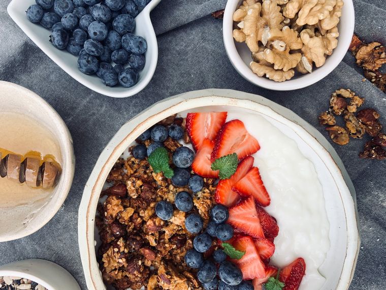 Granola Crujiente y sin azúcar