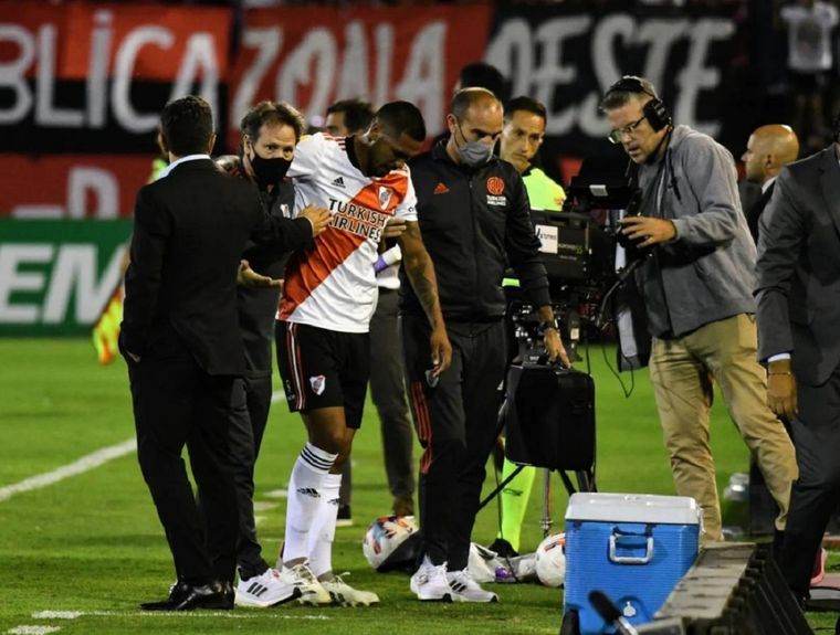 Héctor David Martínez estará un mes sin jugar. Foto: El Gráfico