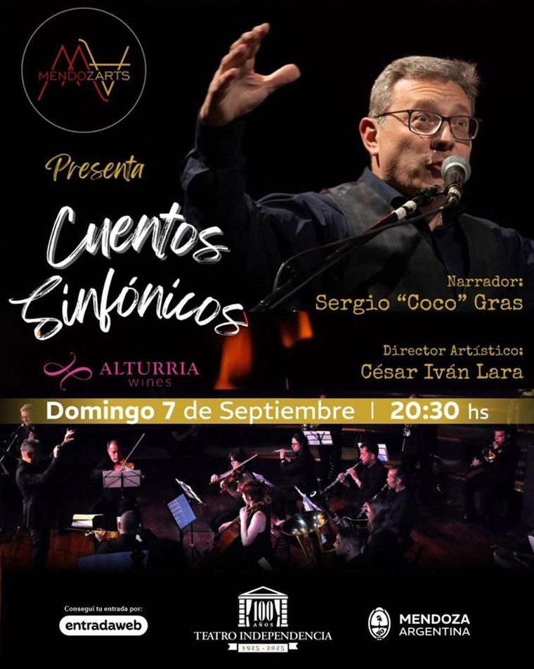 El Teatro Independencia será escenario de una noche donde la palabra y la música se entrelazan para dar vida a un espectáculo único. El Teatro Independencia será escenario de una noche donde la palabra y la música se entrelazan para dar vida a un espectáculo único.