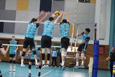 El entrenamiento de la Seleccion argentina de vóley