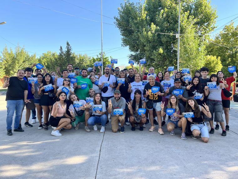 Cierre de campaña del kirchnerismo en Luján. Cierre de campaña del kirchnerismo en Luján.