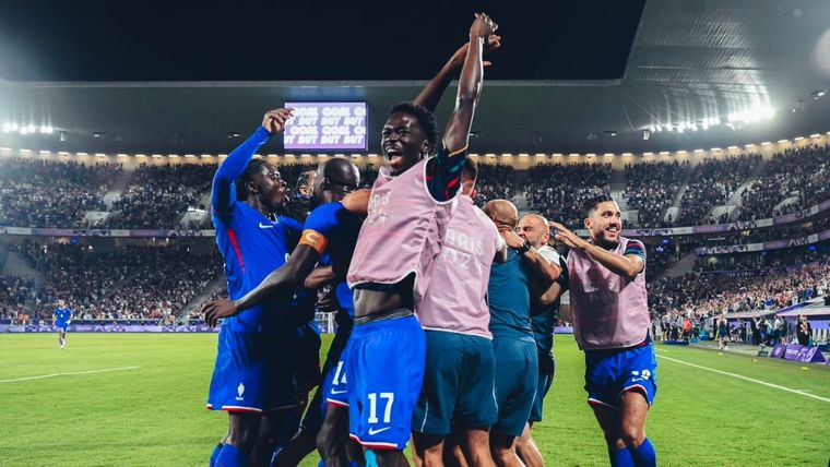 Los jugadores tomaron lo ocurrido en la Copa América como incentivo Foto: @equipedefrance