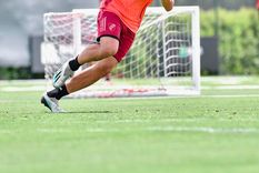 El futbolista de 23 años dejará Núñez con un balance de 30 goles en 110 partidos. Foto: River Plate
