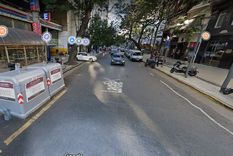 El lugar En esta calle encontraron al niño. Nótense los contenedores a la izquierda. Foto: Google Maps.