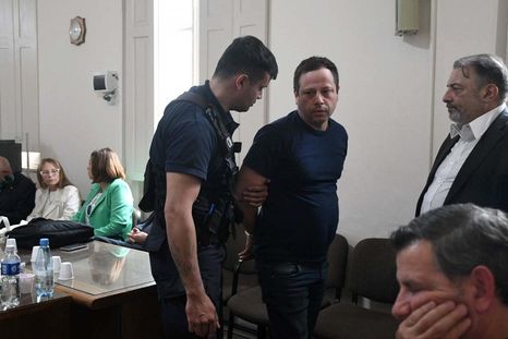 Cristian Ricobene, el gasista condenado a 5 años de prisión. Foto: Télam