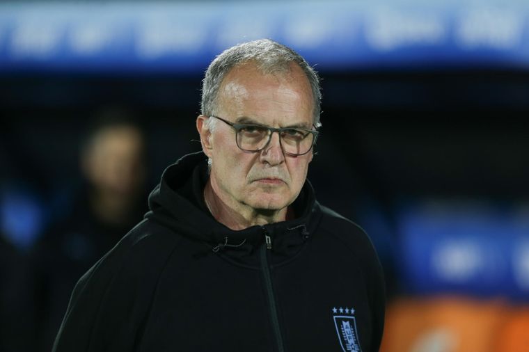 Bielsa, orgulloso de su Uruguay tras el triunfazo ante Brasil Foto: EFE