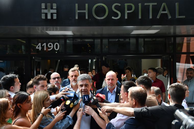 Jorge Macri lleva una firme propuesta a la mesa de gobernadores en Casa Rosada Foto: Prensa Jorge Macri