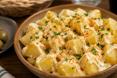 La cocina española nos ofrece variedad de recetas deliciosas te compartimos la de patatas alioli