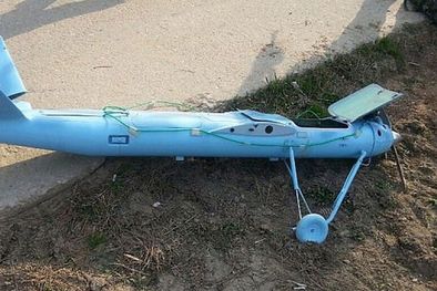 MDZol | Uno de los drones norcoreanos que atravesaron la frontera en el pasado. Esta vez Seúl no logró interceptar ninguno Foto: GETTY IMAGES