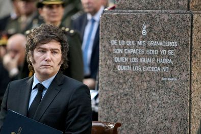 MDZol | Javier Milei acumula buenos resultados macroeconómicos, pero las turbulencias en los mercados son un riesgo. Foto: Noticias Argentinas