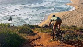 Esta playa se ubica a tan sólo 127 kilómetros de Santiago de Chile. Foto: IG @konrad_ivelic