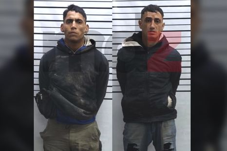 Los dos sospechosos del intento de robo en el Hospital Carrillo. Los dos sospechosos del intento de robo en el Hospital Carrillo.