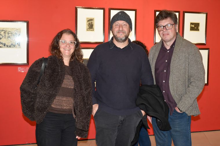 Florencia Guisasola, Leonardo Lombardo y Patricio Pina. Florencia Guisasola, Leonardo Lombardo y Patricio Pina.