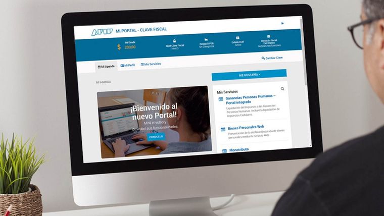 El trámite deberá hacerse a través de la página web de AFIP