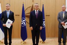 Momento de las entregas de las adhesiones de los dos países. Foto: Atlántico.net Momento de las entregas de las adhesiones de los dos países. Foto: Atlántico.net