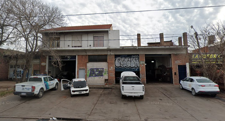 El suceso ocurrió en la calle Hipólito Yrigoyen al 13673.