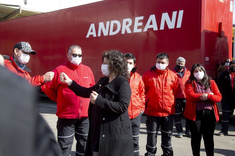 La Ministra de Salud dio detalles del plan de vacunación. Foto: Télam