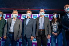 Los tres gobernadores. Cornejo, Suarez y Cobos.