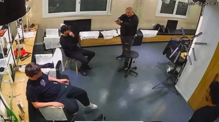 Crimen del estilista Foto: captura video