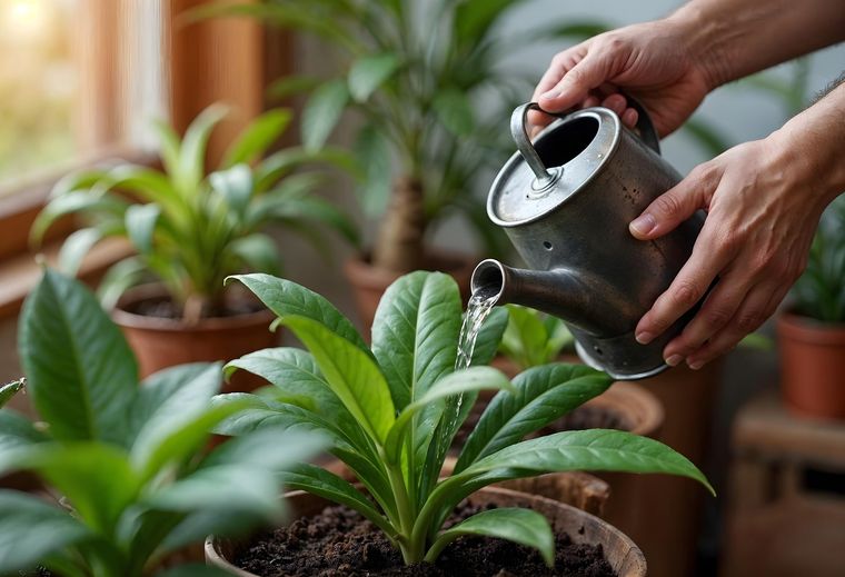 Tus plantas se fortalecen.